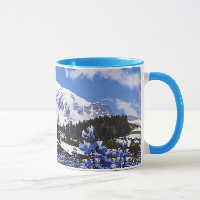 Taza El Monte Rainier en el punto del paraíso (Derecha)