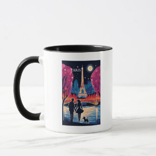 Taza El monumento de la Torre Eiffel de París