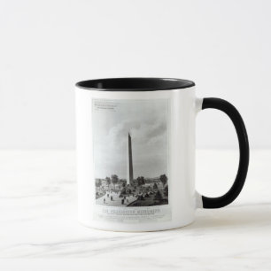 Taza El monumento de Washington y los alrededores