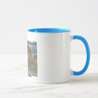 Taza El monumento oscila la señal nacional