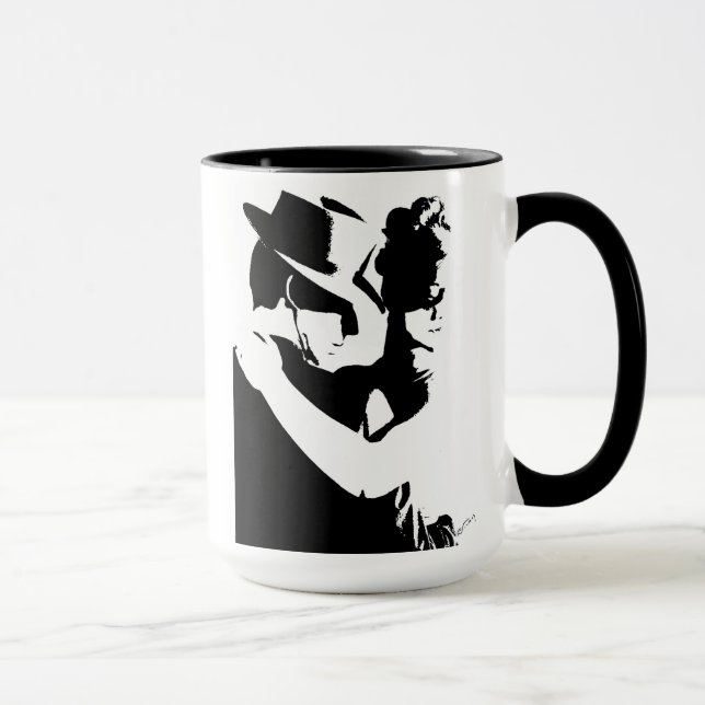 Taza ¡El moreno va! (Derecha)