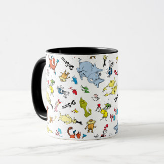 Taza El mundo del patrón de Dr. Seuss