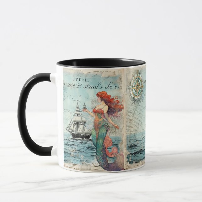 Taza El mundo mágico de la sirena ventilado (Izquierda)