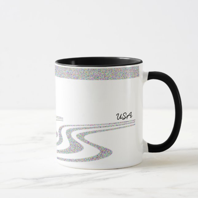 Taza El Muñeco de Nieve Esquíando - (Derecha)