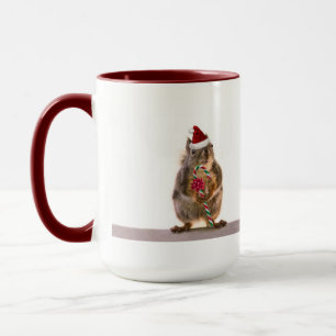 Taza El navidad atesora con el bastón de caramelo