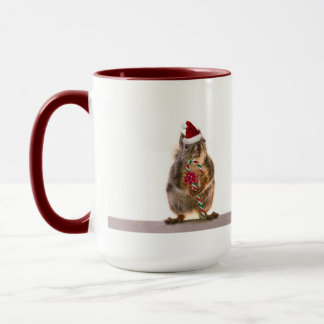 Taza El navidad atesora con el bastón de caramelo