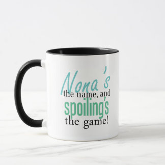 Taza El nombre de los Nona, y estropeo del juego