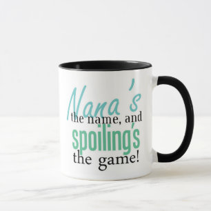 Taza El nombre de Nana, y estropeo del juego