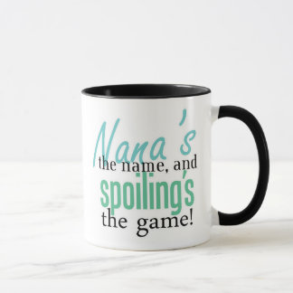 Taza El nombre de Nana, y estropeo del juego