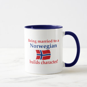 Taza El noruego construye el carácter