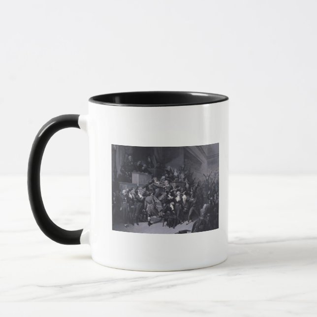 Taza El noveno Thermidor, c.1840 (Izquierda)