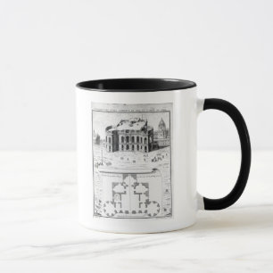 Taza El observatorio real en París, 1741