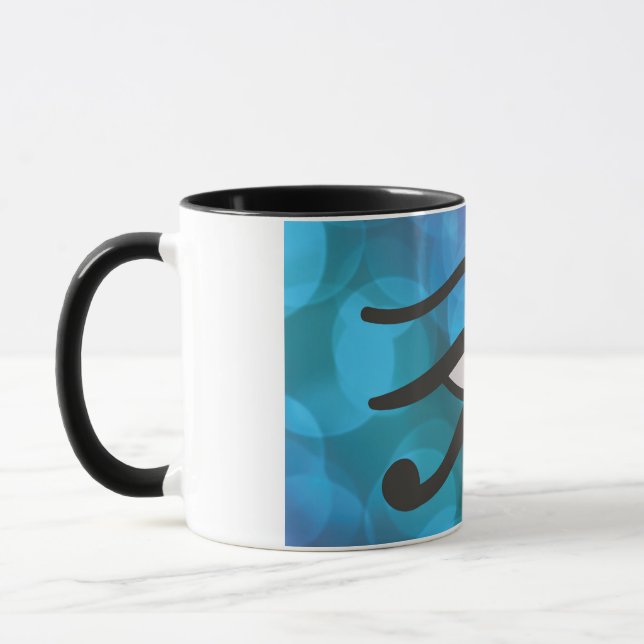 Taza El Ojo de Huros. (Izquierda)