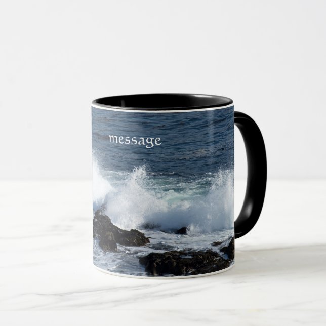 Taza El oleaje del Océano Pacífico (Anverso derecho)