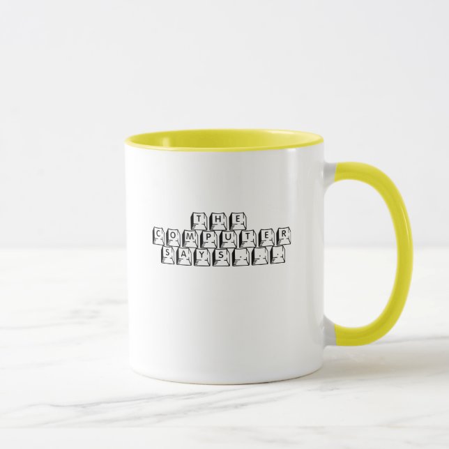 TAZA EL ORDENADOR DICE… (Derecha)