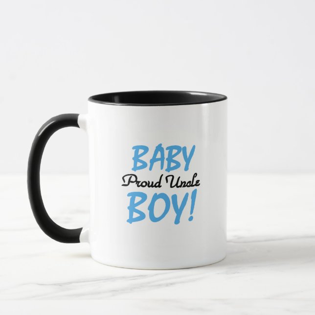 Taza El orgulloso tío Baby Boy camisetas y regalos (Izquierda)
