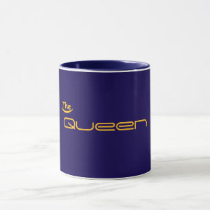 Taza El oro estilo la REINA