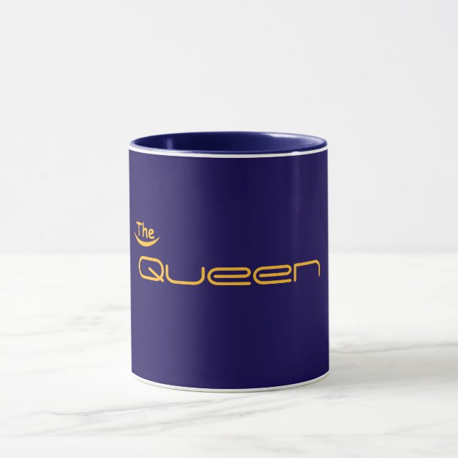 Taza El oro estilo la REINA (Centro)