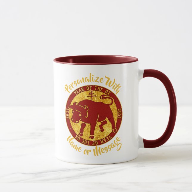 Taza El Oro Ox De 2021 (Derecha)