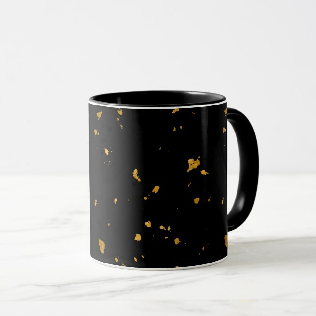 Taza El oro se acaba en negro (Anverso derecho)