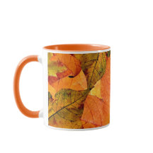 El Otoño Sale Mug Decorado Para Bebidas Calientes.