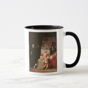 Taza El paciente y el médico, 1660s