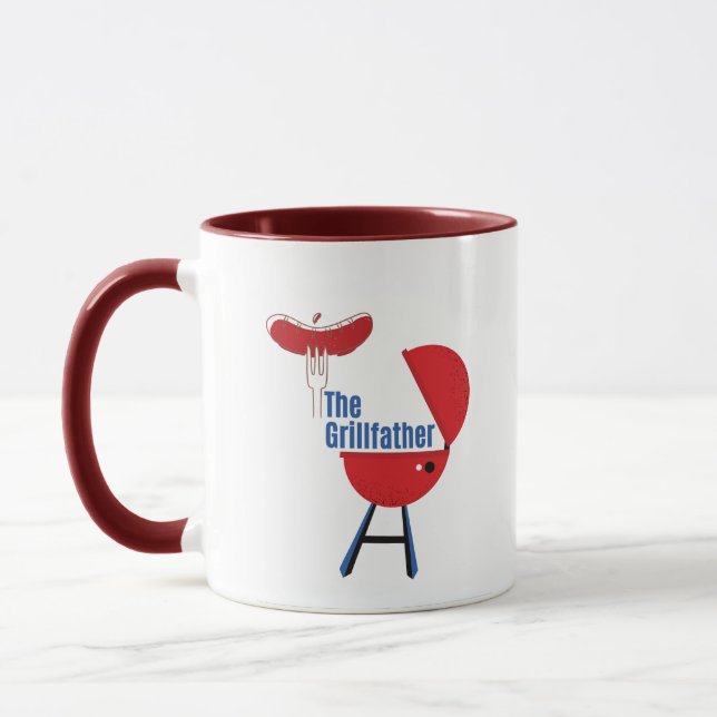 TAZA EL PADRE A LA PARRILLA (Izquierda)