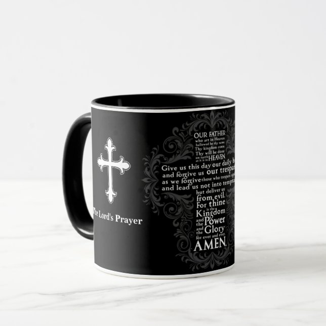 Taza El Padrenuestro  (Anverso izquierdo)