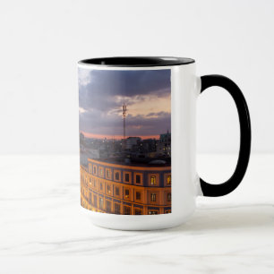 Taza El paisaje urbano al atardecer, La Habana, Cuba