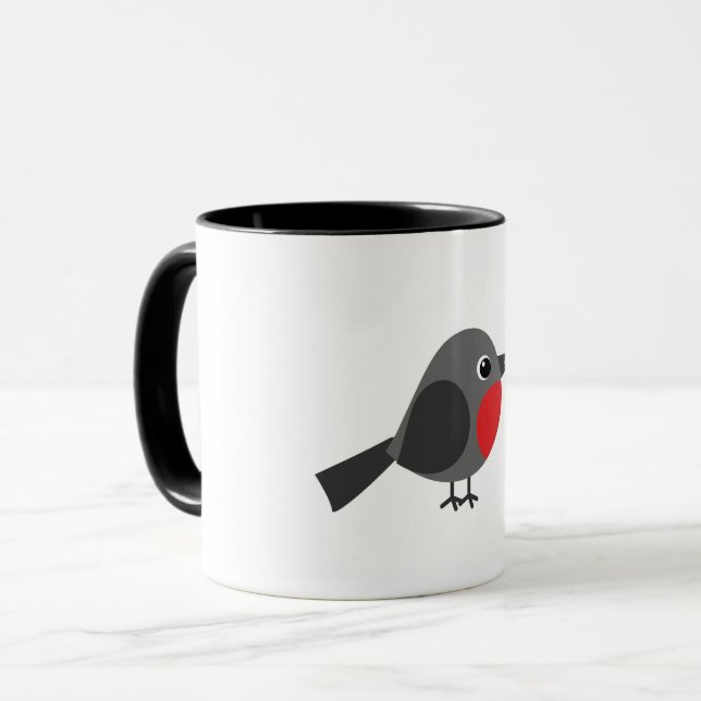 Taza El pájaro - Robin (Anverso izquierdo)