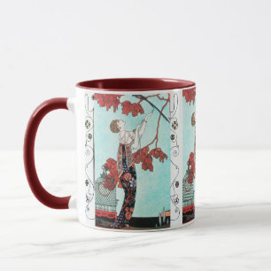 Taza EL PAJARO VOLUBLE, MODA DE BELLEZA / Remolinos geo