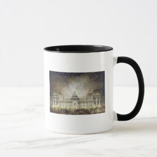 Taza El palacio de Luxemburgo iluminado