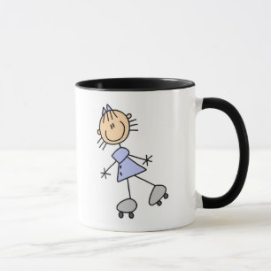 Taza el palillo del patinaje artístico