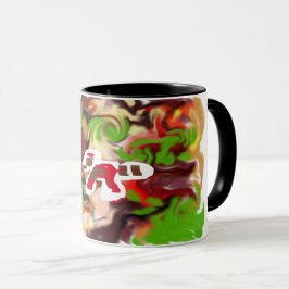 Taza El panda rojo es genial