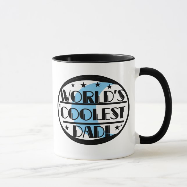 Taza El papá más fresco del mundo (Derecha)