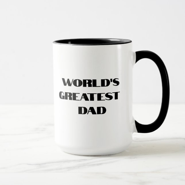 Taza El papá más grande del mundo (Derecha)