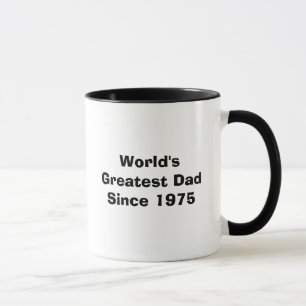 Taza El papá más grande del mundo desde 1975 -