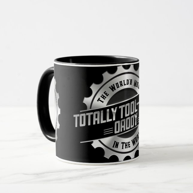 Taza El papá más salvador del mundo de las herramientas (Anverso izquierdo)
