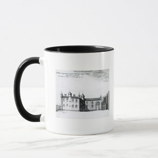 Taza El parlamento contiene en Edimburgo (Izquierda)