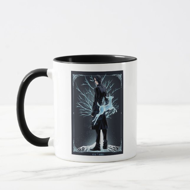 Taza El Patronus Cierva de Severus Snape (Izquierda)