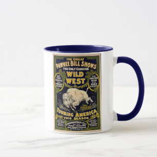 Taza El Pawnee Bill muestra el oeste salvaje