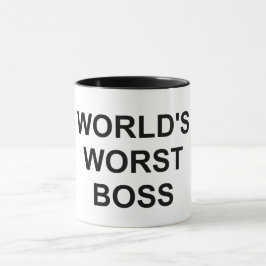 Taza El peor jefe del mundo
