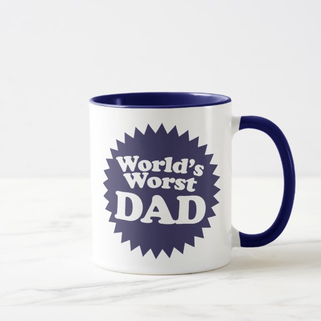 Taza El peor papá del mundo (Derecha)