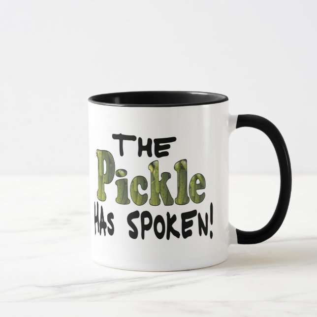 Taza El Pepinillo Hablado (Derecha)