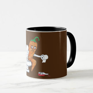 Taza El Pepperz, el inodoro, la mug