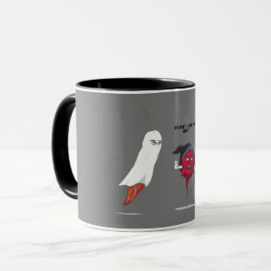 Taza El Pepperz, el pañuelo y el fantasma, la mug