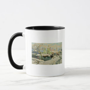 Taza El pequeño pueblo Torzhok, 1917