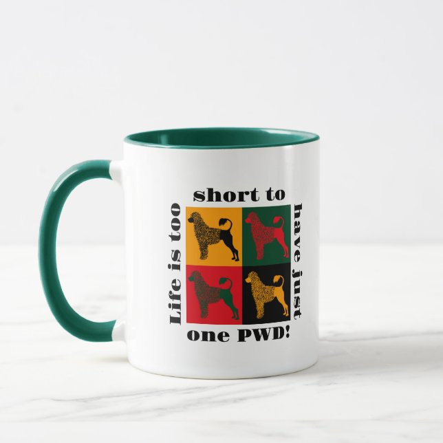 Taza El perro de agua portugués inteligente (Izquierda)