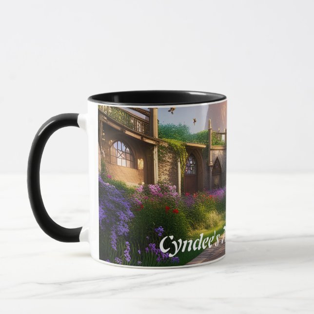 Taza El Personalizable personalizado de Cyndee Morning  (Izquierda)