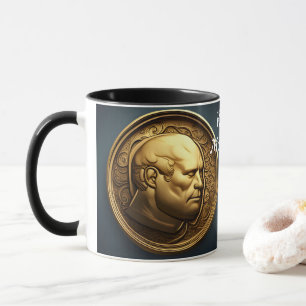 Taza El Personalizable personalizado del té matutino de